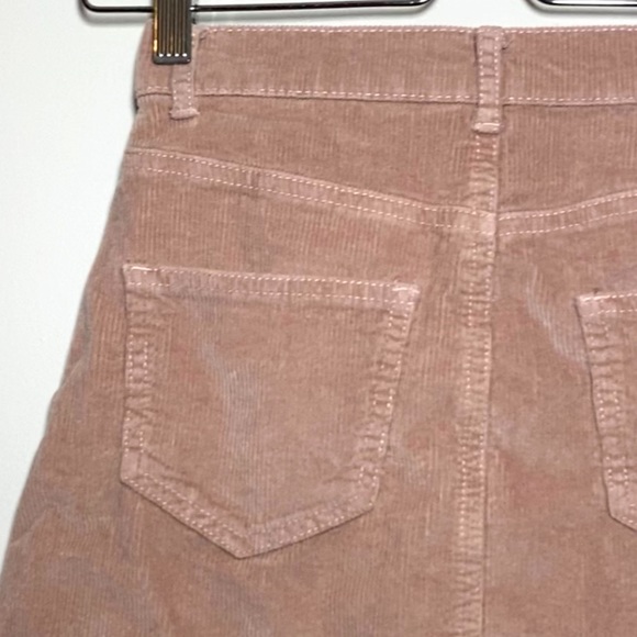PINK BRANDY MELVILLE CORDUROY MINI SKIRT - Picture 5 of 7